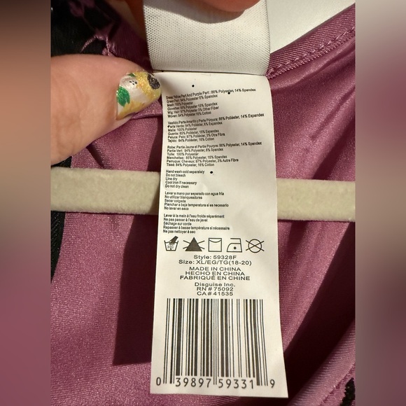 Disney - Nightmare Before Christmas Sally Costume Dress s/M - Picture 6 of 7